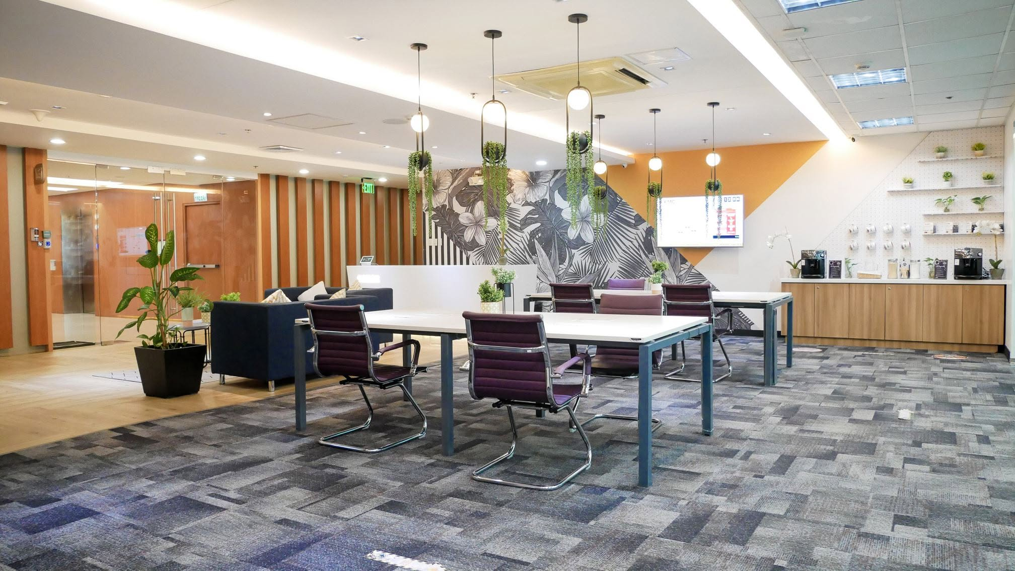 KMC Solutions — SM Aura Office Tower workspace hero