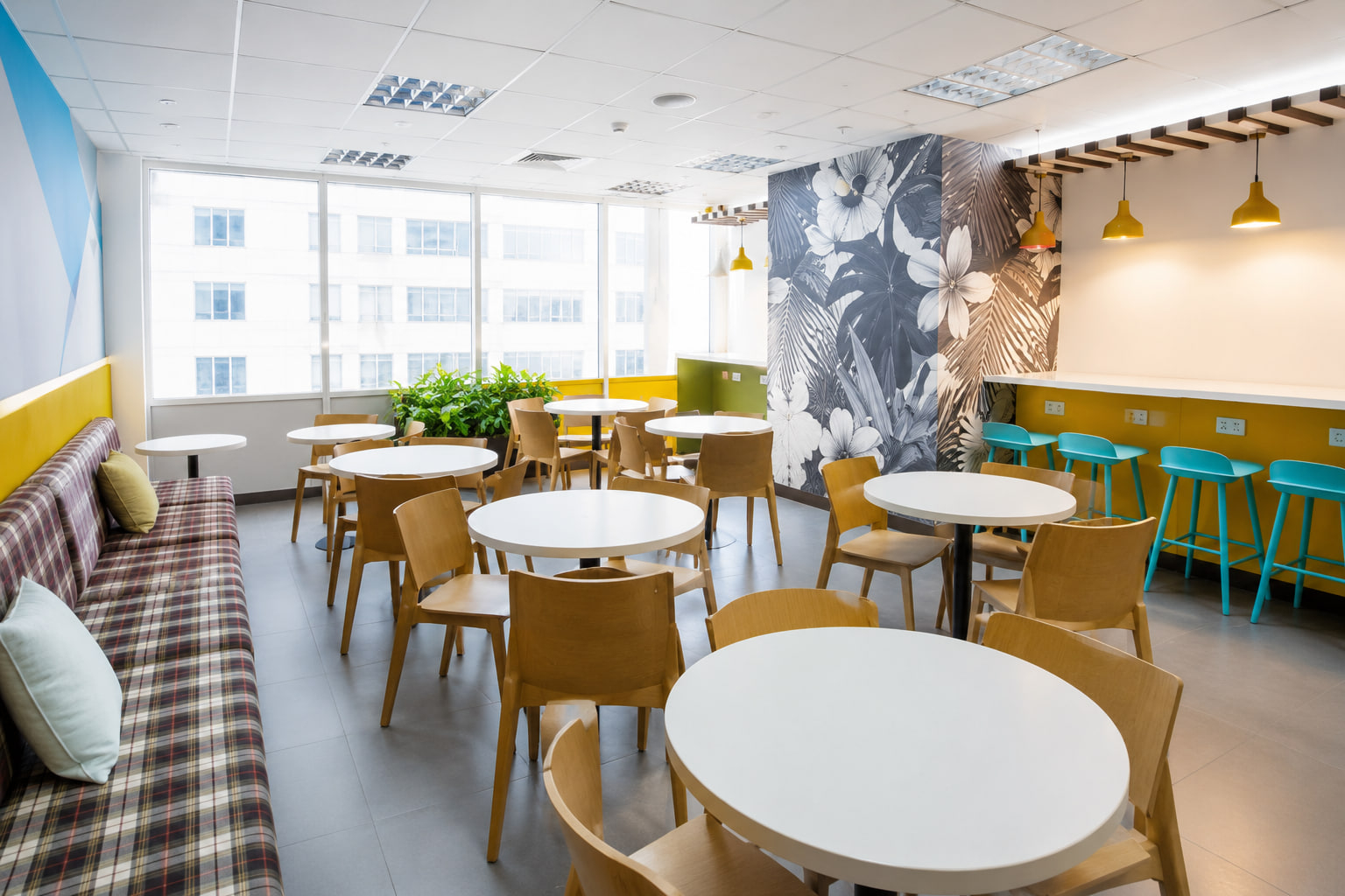 KMC Solutions — SM Aura Office Tower workspace view 1