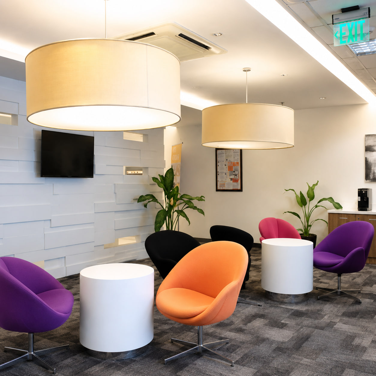 KMC Solutions — SM Aura Office Tower workspace view 2