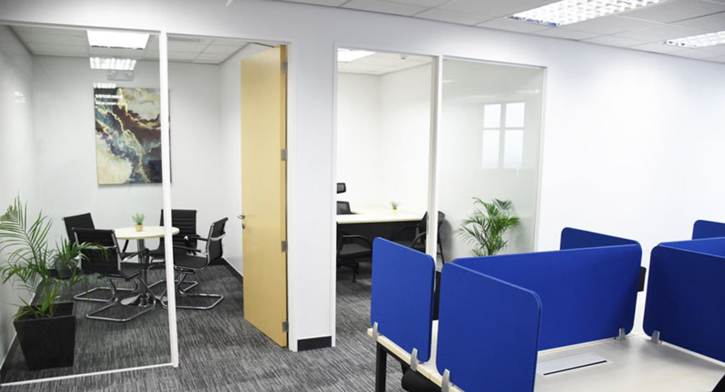 KMC Solutions — SM Aura Office Tower workspace view 4